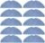 10 Pcs Vacuum Mop Replacement Pads, Microfiber Mop Pads for Roborock S7 MaxV, S8, T7S Plus Robot Vacuum, Send Goods from Local Warehouse