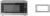 Panasonic NN-SN76LS 1.6 cu.ft Cyclonic Inverter Countertop Microwave Oven 1250Watt Power with Genius Sensor Cooking & 30” Microwave Trim Kit for Panasonic 1.6 cu ft Microwave Ovens