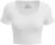 Basic Crop Tops for Women Short Sleeve T-Shirts Scoop Neck Cropped Shirts Women’s Crop Top Cute Summer Tops Slim Fit Tees