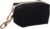 Flamingo Black Sueda Waste Bag Dispenser – 8 x 5 x 5 cm – 1 Roll Included – With Zip and Carabiner