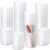 30 Pack Pen Holder for Desk Pen Cups Desk Organizers and Storage Stationery Plastic Matte Pencil Holder Pencil Cups Ins Style Transparent Pen Holders for Office School Home Supplies