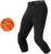 Unlimit Basketball Pants with Knee Pads, Black Knee Pads Compression Pants, 3/4 Capri Leggings