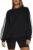 WIHOLL Womens Sweatshirts Oversized Long Sleeve Pullover Striped Shirts Crewneck Fall Outfits Y2K Preppy Clothes