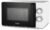 COMMERCIAL CHEF White Microwave 0.7 Cu. Ft. with Rotary Switch Knob, 700W Countertop Small Microwave with Microwave Turntable Plate, 6 Level Power Tabletop Microwave with Microwave Handle