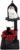 BALAPET Gothic Cat Tree with Hammock Bed,Cat Tower with Spacious Cat Platform,Scratching Posts，Spider Hanging Ball,Multi-Level Cat Activities Furniture for Large Cats,Black Red Halloween