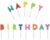 Legami – Cake Candles, Plastic, Birthday Candles, H 7 cm Included Supports, HAP0002