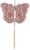 Candle Butterfly on Skewer Height 8.5 cm Princess Nature