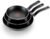 T-fal Specialty Nonstick Fry Pan Set 3 Piece, 8, 9.5, 11 Inch, Oven Broiler Safe 350F, Cookware, Pots and Pans Set Non Stick, Kitchen Frying Pans, Skillets, Durable, Dishwasher , Black