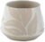 Puckator Florens Hesperantha Cream Glaze Relief Stoneware Indoor Plant Pot – Small – Decorative Plant Pots – House Plant Basket Pot Gifts – Home Decoration Gift – Planter Planters For Women Flowerpot