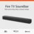 Amazon Fire TV Soundbar, 2.0 speaker with DTS Virtual:X and Dolby Audio, Bluetooth connectivity