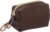 Flamingo Mirko Waste Bag Dispenser Dark Brown – 8 x 5 x 5 cm – 1 Roll Included – with Zip and Carabiner