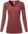 A2Y Women’s Basic Solid Soft Cotton Long Sleeve V-Neck Top T-Shirt