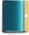 Miquelrius – Carpebloc A4, 4-Ring Binder + Refill 100 Sheets of 90 g/m² with 5 mm Grid, Elastic Closure, Aurora Iceland Collection