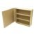 World Craft MTC-01CF Masking Tape Case, Medium, Unbleached, Brown