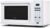 Commercial CHEF CHM770W Counter Top Microwave Oven, 0.7 Cubic Feet, White
