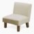 Ogawa Furniture Purchase Furniture Dining Chairs (Cocoon Phone Br/Seat Ivory) 106673