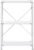 Muji 0299155 Steel Unit Shelf, Steel Shelf Set, Small, Light Gray, Width 22.8 x Depth 16.1 x Height 32.7 inches (58 x 41 x 83 cm)