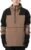 Actleis Mens Pullover Snowboard Jacket Waterproof Hooded Insulated Ski Jacket Warm Winter Snow Coat