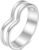Jude Jewelers Stainess Steel Double Chevron Style Promise Statement Anniversary Wedding Band Ring
