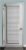 Persianas horizontales inalámbricas de Madera sintética de 2 pulgadas para puertas y ventanas, Color Blanco fantasma/Blanco Nieve, montaje Exterior. (25″ W x 70″ H)