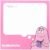 Greeting Life BBPG-222 Barbapapa Sticky Notes Pink
