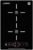 Equator 13″ VERTICAL 2-BURNER Induction Cooktop 9 POWER Built in/Freestand 110V