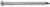 HSI 906320 – Round Head Nail Brass 1.2 x 13 mm – 250 Pieces