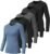 5 Pack Women’s Compression Shirt Long Sleeve Workout Tops Athletic Baselayer Quick Dry Gym Yoga Running T-Shirt
