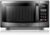 TOSHIBA EM925A5A-BS Countertop Microwave Oven, 0.9 Cu Ft With 10.6 Inch Removable Turntable, 900W, 6 Auto Menus, Mute Function & ECO Mode, Child Lock, LED Lighting, Black Stainless Steel