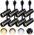 10W H Track Lighting Heads Dimmable LED Track Lighting Heads Black Track Light Ceiling fixtures 3000K Warm White Bright Track Light Head for Kitchen, Flicker Free CRI90+ 24° 900lm Pack of 8