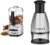 Cuisinart Mini Prep Plus Food Processor, 4 Cup, Brushed Stainless & CTG-00-SCHP Chopper, 8.2″ x 3.9″ x 3.9″, Stainless Steel/Black
