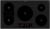 Equator Design 36″ Electric Hybrid CERAMIC-INDUCTION 5 Burner Cooktop 220V