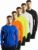 5 Pack Mens Long Sleeve Shirts Quick Dry Moisture Wicking Athletic Running Gym Workout T Shirts