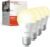 Sengled Alexa Light Bulb, S1 Auto Pairing with Alexa Devices, Warm Light Bulbs, Smart Light (Alexa), Bluetooth Mesh Smart Home Lighting, E26 60W Equivalent, 800LM, Soft White (2700k), (Pack of 4)