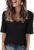 Minetom Women’s V Neck T Shirts Casual Half Sleeve Tops Basic Summer Tees