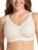 Wireless Bra Seamless Comfort Everyday Bra for Women, Breathable Seamless Bra with Scallop Edges