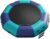 10Ft 12Ft 15Ft Inflatable Water Trampoline, Recreational Water Bouncer, Portable Bounce Swim Platform with 4-Step Ladder, Kids Adults Recreational Water Trampoline for Pool, Lake Water Sports