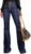 yoeasy Women’s Flare Bell Bottom High Waist Jeans Vintage Stretch Bootcut Denim Trouser with Pocket
