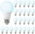 LED Light Bulbs Daylight 5000K, 60 Watt Equivalent LED Bulbs, A19 Standard Bulbs, 800 LM, 15000 Hours, E26 Base, Non-Dimmable, 8.5W LED Bulbs for Bedroom Living Room 24 Pack