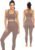 Workout Sets for Women 2 Piece High Waisted Seamless Leggings with Padded Stretchy Sports Bra Sets Gym Clothes