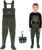 TIDEWE Chest Waders for Kids, Waterproof Youth Waders with Boot Hanger, Lightweight PVC Kids Waders with Boot for Fishing