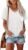ATHMILE Womens T Shirts 2024 Short Sleeve V-Neck Shirts Cute Fit Summer Casual Tee Tops S-XXL