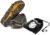 Yaktrax Walk Plus Traction Cleats for Ice and Snow, 360° Steel Coil Grip for All-Direction Traction, Flexible Cold-Resistant Upper, Easy On/Off with Heel Tab, Includes Carry Bag & Carabiner