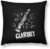 Clarinet Musical Notes Throw Pillow Covers Short Plush Square Pillow Cover for Cushion Sofa Pillow Cover