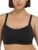 Seamless Bra for Women, Wireless Bra with Support, Everyday Breathable Colored Strap Bra with Vertical Stripes