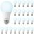 A19 LED Light Bulbs, 100 Watt Equivalent LED Bulbs, Daylight 5000K, 1500 Lumens, E26 Standard Base, Non-Dimmable, 13W Bright White LED Bulbs for Bedroom Living Room Home Office, 24 Pack