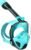 ANSUN Snorkel Mask Full Face, Snorkeling Gear for Adults with Latest Safety Breathing System and Dry Top System, 180° Panoramic View Snorkeling Mask with Silicone Anti-Fog Anti-Leak