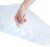 YINENN Bath and Shower Safety Mats 40 x 16 Inch Non-Slip and Extra Large, Bath Floor Mats with Suction Cups, Machine Washable Bathroom Mats with Drain Holes, Clear