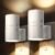 L LOHAS LED Night Light Plug in, Night Lights Plug into Wall, Light Sensor, 0-100LM, Soft White 3000K, Dimmable Night Light, Modern Night Light for Hallway Bedroom Stairway, 2 Pack