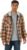 Wrangler Authentics Men’s Long Sleeve Quilted Lined Flannel Shirt Jacket with Hood